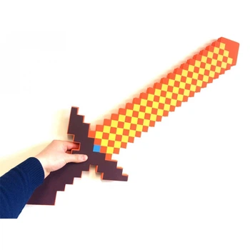 Іграшка Minecraft Вогняний Меч великий 75 см