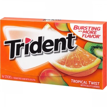 Жувальна гумка Trident Tropical Twist 14 шт