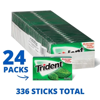 Блок жвачек Trident Spearmint 24 шт