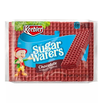 Вафли Keebler Sugar Wafers Chocolate с взрывом вкусной начинки со вкусом шоколада 77 г