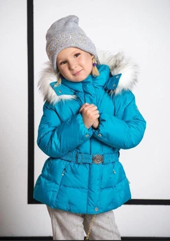 Дитяча куртка для дівчинки 0-2 POIVRE BLANC 246621-2140731 Бірюзовий 92 (1371013260)
