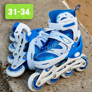 Детские ролики раздвижные ROLLER SPORT 2561 Синие 31-34 (1661232483)