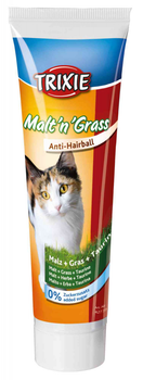 Паста для кошек Malt'n'Grass Anti-Hairballl Trixie с солодом, травой и таурином 100гр (TX-42739)