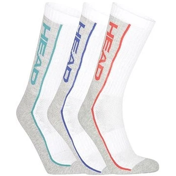 Носки Head PERFORMANCE CREW 3P UNISEX Мультиколор; Белый; Серый 35-38 (791011001-003)