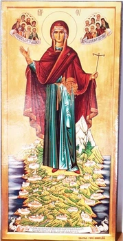 Ікона Ігуменія 220х110 лак