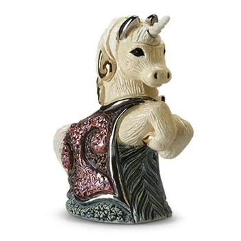 Фигурка декоративная Единорог De Rosa Rinconada красная 4х7х9 см. 5501104