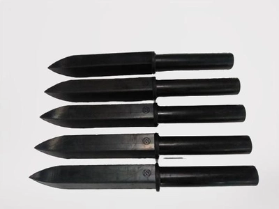 Набор Ножей резиновых для тренировок 5 шт