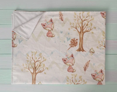 Пеленка Baby Textile непромокаемая 100x80 см Лисички 2064895
