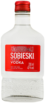 Горілка Sobieski преміум 0.2 л 40% (4770053221733)