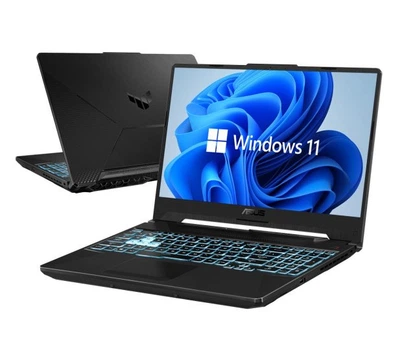 Ноутбук ASUS TUF Gaming F15 / i5-11400H / 16 GB RAM / SSD 512 GB / NVIDIA GeForce RTX 3050 + Intel UHD Graphics / матовый, LED, IPS / для игр