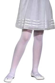 Колготи дитячі однотонні ALUNIA 20 den KNITTEX р.104-110 (білі)