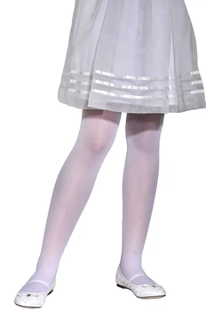 Колготи дитячі однотонні ALA 20 den KNITTEX р.128-134 (білі)