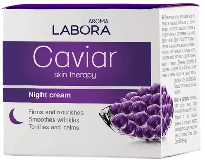 Нічний крем для обличчя Aroma Labora 30+ Caviar Skin Therapy 50 мл (3800013532645)