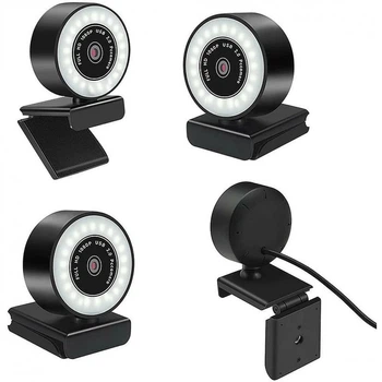 Веб-камера PLATINET PCWC2KAF 2K кільцева лампа