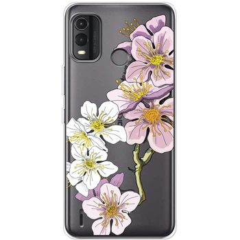 Силиконовый чехол BoxFace Nokia G11 Plus Cherry Blossom (44877-cc4)