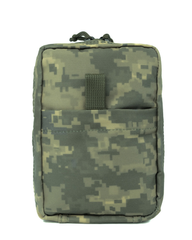 Аптечка військова тактична Medical Kit-1 (без наповнення) ТМ Signal, підсумок український піксель (зелений)