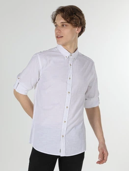 Сорочка бавовняна чоловіча Colin's CL1058567-WHT XXL (8683197150684)