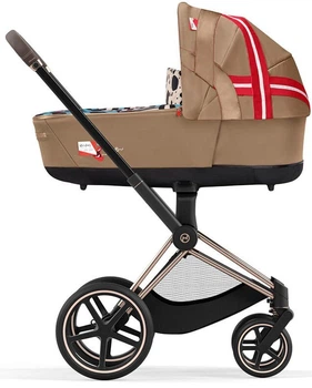 Коляска для новорожденных Cybex Priam 4.0 Fashion Edition by Karolina Kurkova One Love шасси Rosegold