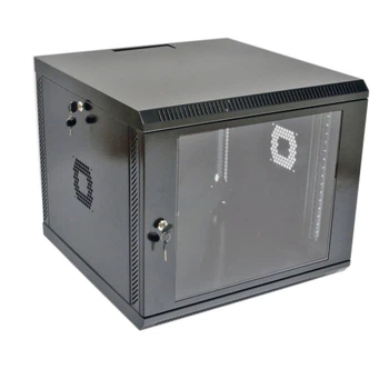 Шафа 9U, 600х600x507 мм (Ш*Г*В), акрилове скло