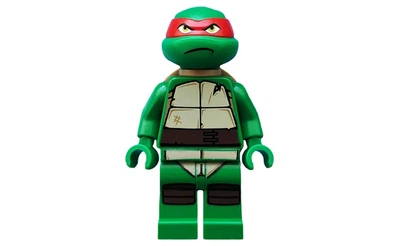 Конструктор LEGO Raphael 1 деталей (tnt015-used)