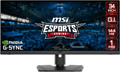 Монитор 34" MSI Optix MPG341QR