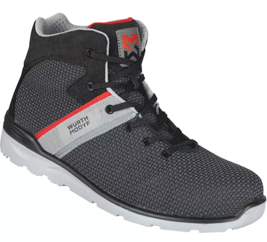 Кросівки захисні високі WURTH MODYF CETUS S3 SRC р.42 Чорно-сірі (M422210042)