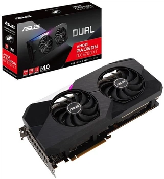ASUS Radeon RX 6700 XT 12Gb DUAL OC (DUAL-RX6700XT-O12G)