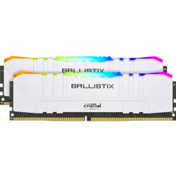 Crucial 32 GB (2x16GB) DDR4 3600 MHz Ballistix RGB White (BL2K16G36C16U4WL)
