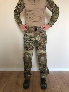 Форма военная с защитой Emerson рубашка + брюки L (48-50) Мультикам
