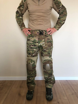 Форма военная с защитой Emerson рубашка + брюки XXL (52-54) Мультикам