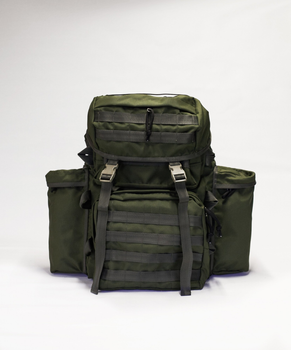 Рюкзак тактичний 40 літрів об'єм для штурмовий військовий рюкзак 40л, водовідштовхувальний cordura хакі