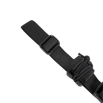 Утримуючий шнур для зброї Emerson LQE Series Sling чорний 51 см 2000000081205