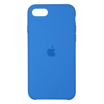 Silicone Case Original for Apple iPhone SE 2022/2020/8/7 (HC) - Capri Blue