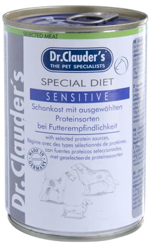 Вологий корм Dr.Clauder's Special Diet Sensitive для собак із чутливим травленням 400г