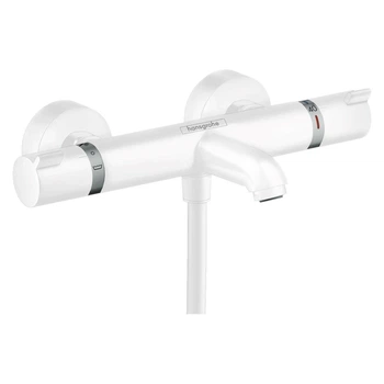 Cмеситель для ванны с термостатом HANSGROHE Ecostat Comfort белый латунь 13114700