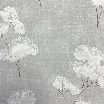 Обои виниловые на флизелиновой основе Rasch Gypso 0,53х10,05м серый (700817)