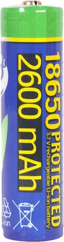 Akumulatorki Gembird Li-ion 18650 2600 mAh (EG-BA-18650/2600)