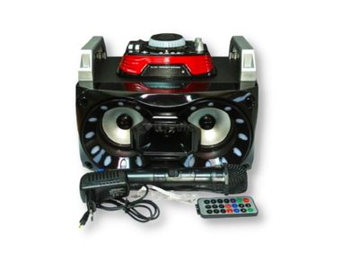 Портативна колонка XPRO DJ787 20Вт USB, AUX, FM, Bluetooth чорна (lp-87867)