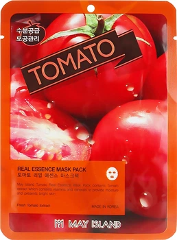 Тканинна маска для обличчя з екстрактом томата - Real Essence Tomato Mask Pack 25ml (810431-31645)