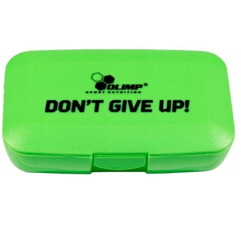 Таблетница (органайзер) для спорта Olimp Nutrition Pillbox Green