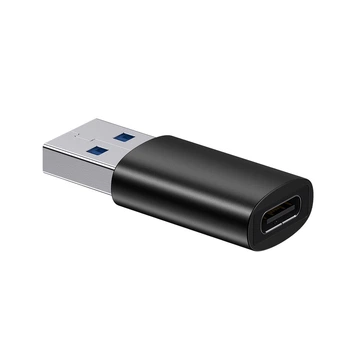 Адаптер Baseus Ingenuity Mini OTG USB 3.1 to Type-C Black (ZJJQ000101)