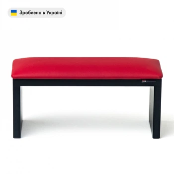Маникюрная подставка для рук (Подлокотник) ECO STAND на чёрных ножках, красный