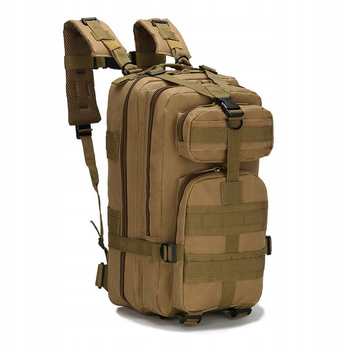 Тактичний штурмовий військовий рюкзак ES Assault 30L літрів Койот 45x27x22 (9003)