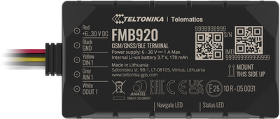 GPS/Glonass-трекер Teltonika FMB920