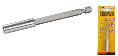 Держатель магнитный MASTERTOOL 100 мм 40-0182