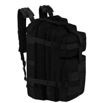 Тактичний рюкзак 25 літрів чорний