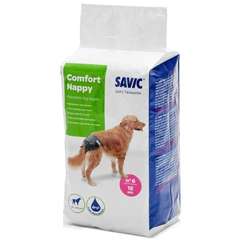 Памперси для собак Savic Comfort Nappy №6 46-56 см (5411388033859)