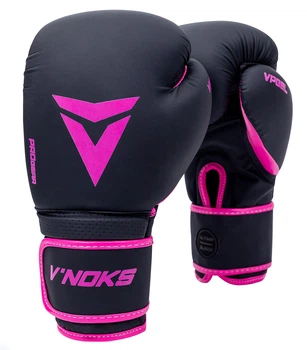 Боксерські рукавиці V`Noks Ultima Black Fuxia 10 ун. (3170_60181)