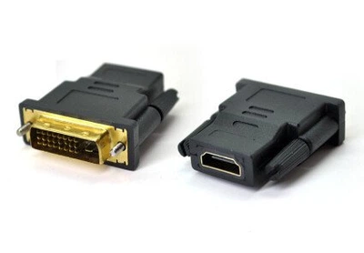 Перехідник HDMI(мама) - DVI24+1(тато), Q100