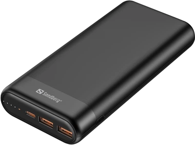 Powerbank Sandberg 20000 mAh Black (5705730420627)
